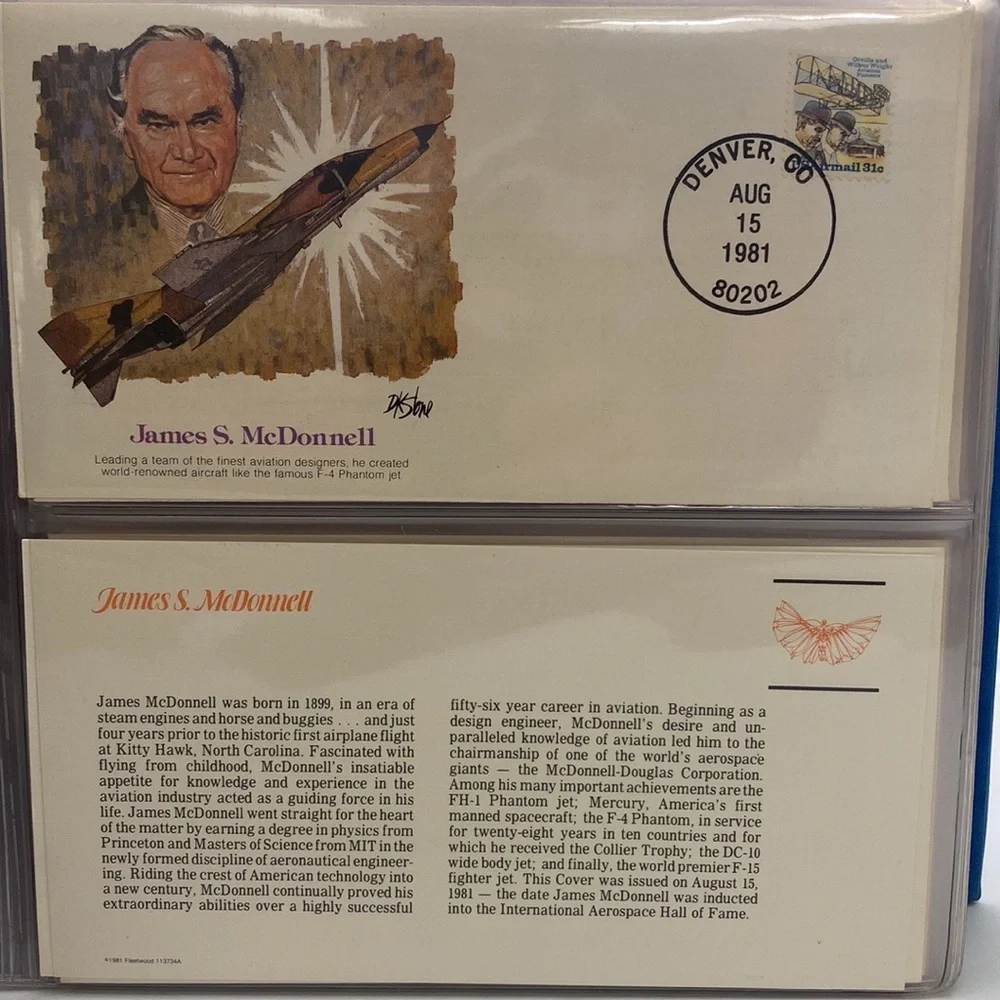 The Pioneers of Flight - First Day Cover Bundle